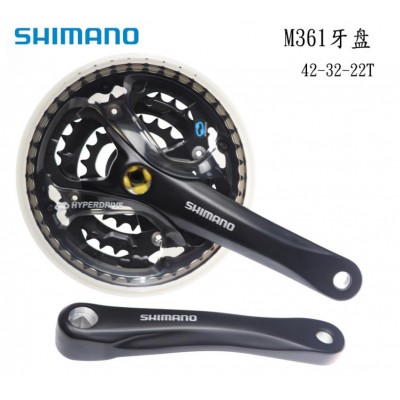 FC M361 Acera 8S 24S 170mm 42-32-22T bike Crankset 8 speed 42t MTB mountain Bicycle crank chainwheel