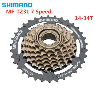 S HIMANO TOURNEY MF-TZ31 TZ31 Cassette 7S MTB bike bicycle freewheel Cassettes 14-34T